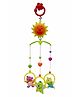 Crackles Baby Hanging Toy with Music | Rotating Rattle Toys for Newborns Infants Toddlers | Cot Bed Musical Hanging Toy with Cartoon Characters (Random Design & Color)
