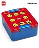 LEGO Iconic Lunch Box with Divider 1.7L (Red & Blue) | Kids Lunch Box for School, Snack Box & Meal Prep Container | BPA Free, Dishwasher Safe, Travel Lunchbox for Kids & Adults