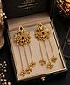 Yunicorn Max Elegant Long Chain Earrings with Bell Tassels for Women & Girls - Colour may vary