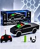 NHR 3D Lighting RC Tesla Cyber Truck Rechargeable High Speed Remote Control Car (Black)