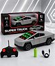 NHR 3D Lighting RC Tesla Cyber Truck Rechargeable High Speed Remote Control Car (Silver)