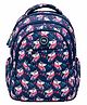 Pearlbags 14 Inches Sigma 13L Printed Backpack , 3 Compartments, Bottle Holder, Organizer, Premium Fabric, Water Resistant , School Bag for Boys and Girls Blue
