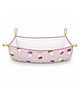 Baby Corp Traditional Cotton Baby Hammock Rabbit Print Cradle Cloth with Astar Double Layer Support , Hammock for Ghodiyu/Jhula/Palna , Zoli for Cradle Stand Use (Pink)
