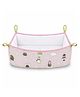 Baby Corp Traditional Cotton Baby Hammock Snow Print Cradle Cloth with Astar Double Layer Support , Hammock for Ghodiyu/Jhula/Palna , Zoli for Cradle Stand Use (Pink)