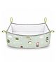 Baby Corp Traditional Cotton Baby Hammock Snow Print Cradle Cloth with Astar Double Layer Support , Hammock for Ghodiyu/Jhula/Palna , Zoli for Cradle Stand Use (Green)