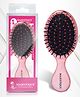 Majestique Mini Detangler Hair Brush, Massage Paddle for Adults & Kids - PINK