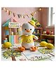 GoldenHub 30 cm Teddy Yellow Duck with Cap Stuffed Plush Soft Toys -