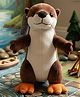 Goldenhub 30 cm Otter Plush Stuffed Soft Coffee Toy