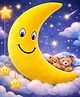 GoldenHub 64 cm Teddy Moon Large Size