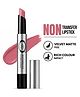 Fashion Colour Colorful Non Transfer Lipstick Creamy Matte Finish Long Lasting Smudge Proof - Amber Rush, 2g