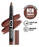 Fashion Colour Glossip Non-Transfer Lipstick Intense Pigment Matte Long Stay Smudge Proof Lip Color Espresso, 1.55g