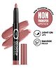 Fashion Colour Glossip Non-Transfer Lipstick Intense Pigment Matte Long Stay Smudge Proof Lip Color Deep Jujupe, 1.55g