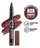 Fashion Colour Glossip Non-Transfer Lipstick Intense Pigment Matte Long Stay Smudge Proof Lip Color Intense Brown, 1.55g