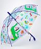 Little Surprise Box Crocodile Theme Printed Umbrella - Purple