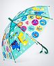 Little Surprise Box Dinosaurs Theme Printed Umbrella - Green