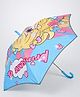Little Surprise Box Anime Girl Style Printed Umbrella - Blue