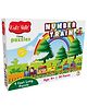 Kidz Valle Number Train 4 Feet Long Tiling Jigsaw Puzzle - 56 Pieces 