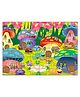 Kidz Valle Mushroom Houses Jigsaw Puzzle Multicolor - 48 Pieces 