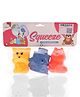KiddyBuddy Squeeze Bath Toys Pack of 3 - Multicolour