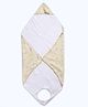 Cocoon Care Bamboo Woven Puppy Printed Baby Wrap Feeding Cover & Bath Towel - Yellow