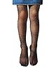 NEOBABY Knit Stone Embellished Stockings - Black