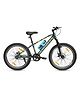 Stryder 24T Magnet Dual Disc Front Suspension Cycle Age 8 to 14 Years Height 127 cm to 157 cm Kids Boys & Girls - Military Green