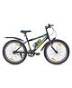 Stryder 24T Levanto Rigid Fork Alloy Cycle Age 8 to 14 Years Height 127 cm to 157 cm Kids Boys & Girls - Matte Black
