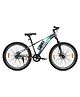Stryder 24T DripX Dual Disc Front Suspension Cycle Age 8 to 14 Years Height 127 cm to 157 cm Kids Boys & Girls - Cosmic Grey