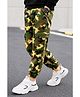 Trampoline Cotton Woven Camouflage Printed Cargo Style Joggers - Multi Colour