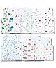 LazyToddler 100% Muslin Woven Pack Of 8 Sleeveless Animals & Vehicles Printed Jhablas - Multi Colour