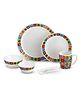 CELLO Kidzbee Avengers Design Set of 7 Pieces Opalware Kids Dinner Set, White | Food Grade Toughened OpalGlass, Microwave & Dishwasher Safe, Bone Ash Free, Stackble Bowls Mug & Plates Kids Dinner Set