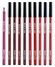 MARS Edge Of Desire Matte Lip Pencil Pack Of 10  (Mix-10)