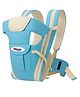 Chinmay Kids 4-in-1 Baby Carrier , Adjustable Infant & Toddler Kangaroo Bag , Soft Cotton Baby Carry Bag with Waist Support , Front & Back Carry , Newborn to 15kg