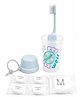 ZQBIEE Cute Portable Kids Toothbrush With Plastic Case And Soft Tissue Paper