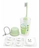 ZQBIEE Cute Portable Kids Toothbrush With Plastic Case And Soft Tissue Paper