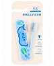 ZQBIEE Foldable Toothbrush for Kids Compact Travel Toothbrush with Portable Kids Tooth Brush for School & Outdoor Use (Pack of 1) (Blue)