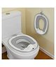 StarAndDaisy potty seat chair for kids 1 to 5 years 3 in 1 baby toilet training seat with anti slip pads removable potty pot safe comfortable easy to clean and durable design grey color
