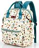 StarAndDaisy Baby Diaper Bag for Mother Travel Diaper with Laptop Pocket Animal Print - Blue