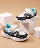Cute Walk by Babyhug Velcro Closure Star Printed Sneakers - White