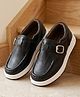 Cute Walk by Babyhug Buckle Closure Party Wear Shoes - Black