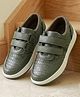 Cute Walk by Babyhug Velcro Closure Solid Formal & Party Wear Shoes - Green