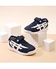 Cute Walk by Babyhug Velcro Closure Solid Sneakers - Navy