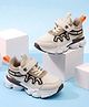 Cute Walk by Babyhug Velcro Closure Solid Sneakers - Beige