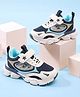Cute Walk by Babyhug Velcro Closure Solid Sneakers -Navy Blue