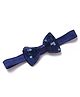 Bhoomi Collection Sequins Embellished Bow Applique Detailed Headband - Navy Blue