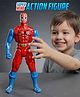 Fiddlerz Spiderman Superhero Action Figures Toy Set for Kids with Movable Joints Head Hand and Leg Swing Superhero Toy Birthday Gift for Boys and Girls