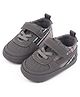 KIDLINGSS Checked Velcro Closure Booties - Grey