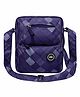 Pearlbags Abstract Printed Water Resistant Sling Bag - Purple