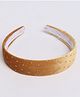 Tia Hair Accessories Stone Embellished Hair Band - Yellow