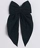 Tia Hair Accessories Glittered Bow Applique Detailed Alligator Hair Clip - Dark Green